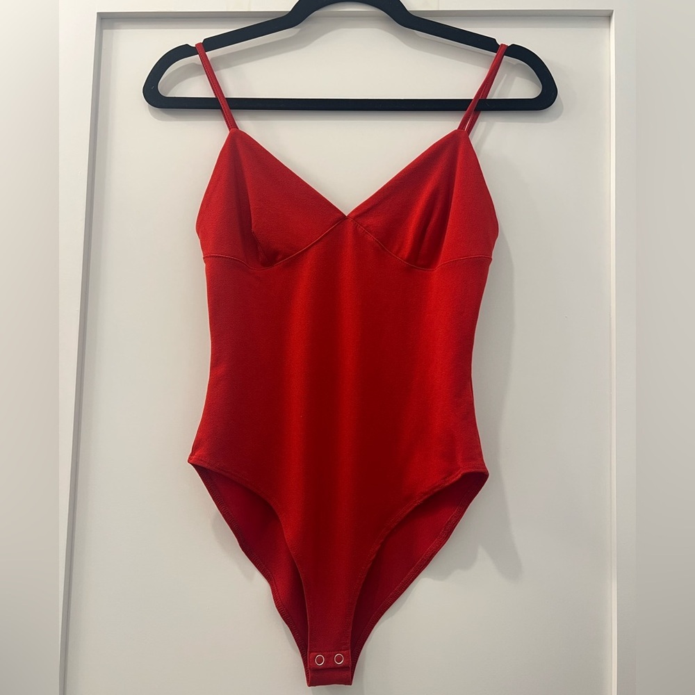 Forever 21 red women’s bodysuit